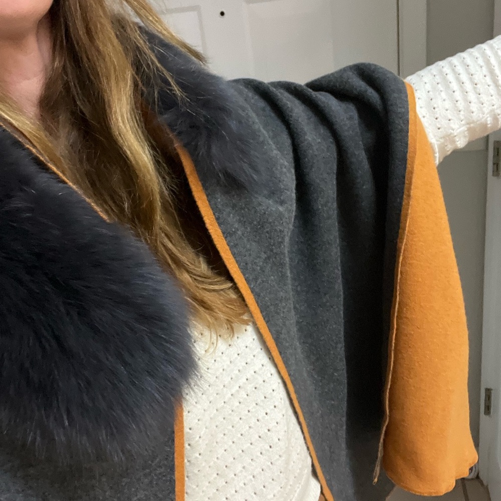 Diomi Fox Fur Wrap